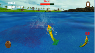 Hungry Mermaid Attack screenshot 0