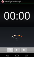 Gravador de som Screen