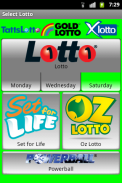 Lotto Player Australia screenshot 0
