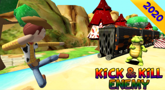 Stick Toy Buzz : Runner Adventure screenshot 1