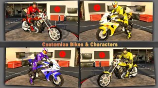 Motorbike Racing: Bike Attack screenshot 0