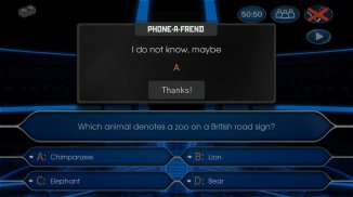 Millionaire 2020 Free Trivia Quiz Game screenshot 2