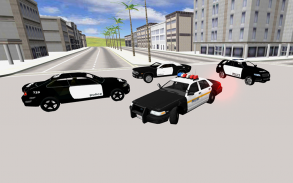 Polis arabası yarışçısı 3D screenshot 1