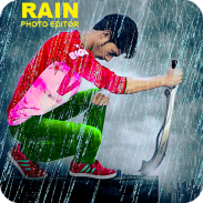 Rain Video Music -Photo Editor screenshot 2