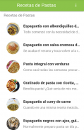 Recetas De Pastas screenshot 0