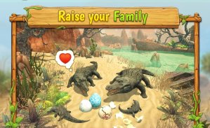 Crocodile Family Sim : Online screenshot 1