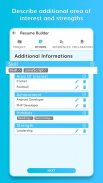 CV: Professional Resume Maker screenshot 6