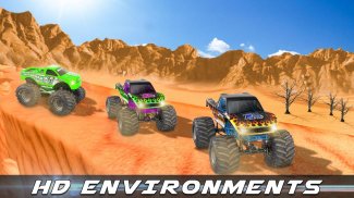 Monster Truck Desert Stunt Race screenshot 3