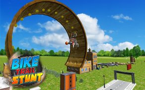 Bike Trail Stunt Tricks เกมแข่งรถ Moto screenshot 4