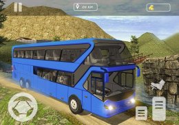 Real Offroad Bus Simulator 2018 ทัวร์ฮิลล์บัส screenshot 1
