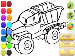 machine coloring book screenshot 8