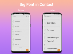 Big Font: Enlarge font screenshot 0