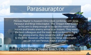 Parasauraptor: Dino Robot screenshot 5