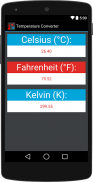Temperature Converter screenshot 1