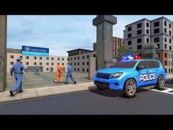 US Police Hummer Car Quad Bike Police Chase Game screenshot 5