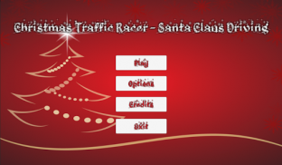 Christmas Traffic Racer Santa Claus Driving 3D screenshot 1