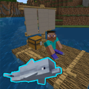 RAFT Mod MCPE Map Icon