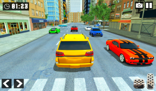 Prado Taxi Driving Games-Car Driving 2020 screenshot 1