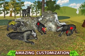 Свирепый пантер семья sim screenshot 5