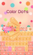 Color Dots GO Keyboard Theme screenshot 0