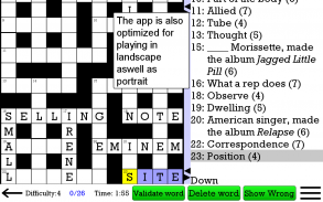 Crossword Unlimited screenshot 21