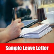 Leave Letters Sample screenshot 0