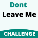 Dont Leave Me Challenge Game (Word Join Game)