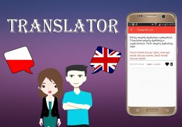 Polish To English Translator screenshot 2