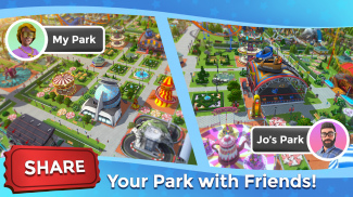 RollerCoaster Tycoon Touch - Build your Theme Park screenshot 1