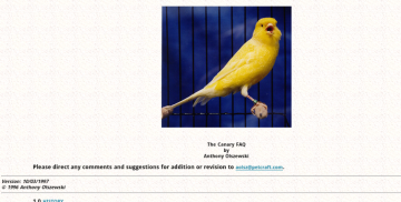 Canaries Info screenshot 2