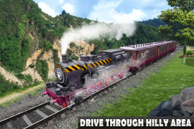 Mountain Train Driving 2K19 screenshot 8