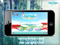 Learn Korean Bubble Bath Game screenshot 12