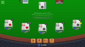 Blackjack 21 - Free & Offline screenshot 1