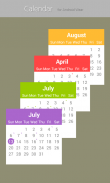 Calendar for Wear OS screenshot 2