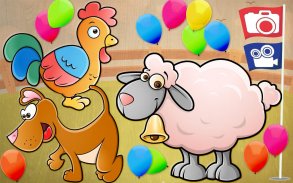 Toddler puzzles - Animal games screenshot 1