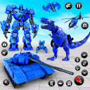 Dino Car Robot Transform Games Icon