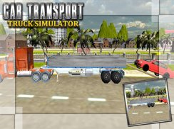 De voiture Transport Truck Sim screenshot 6