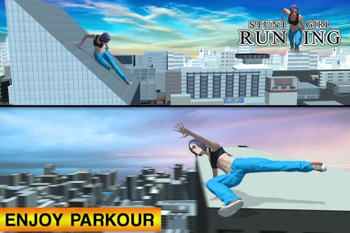 Parkour Stuntgirl Running 103 Descargar Apk Para Android - how to long jump in parkour roblox