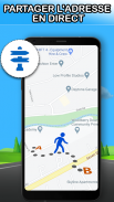 Navigation GPS - Recherche vocale et recherche screenshot 6