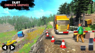 Offroad Cargo Truck Driving 3D screenshot 4