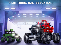 Blocky Cars - online games. Tank. screenshot 10