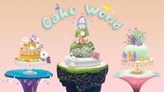 Cake world – cooking games for screenshot 4