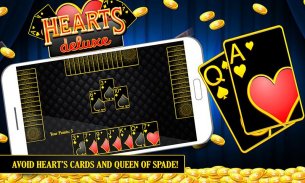 Hearts Deluxe Card Game screenshot 1