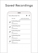 Voice Recorder Pro screenshot 4