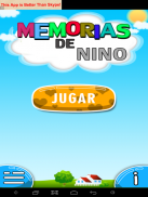 Kids memory food-spanish screenshot 0