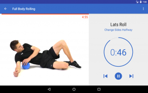Упражнения с пенным роликом screenshot 1