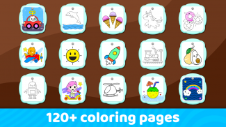 สมุดระบายสีสำหรับเด็ก screenshot 7