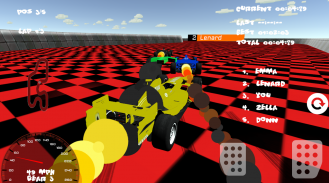 Free Cartoon Formula Racing 3D screenshot 4