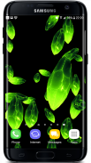 3D Crystals Particles Live Wallpaper screenshot 0