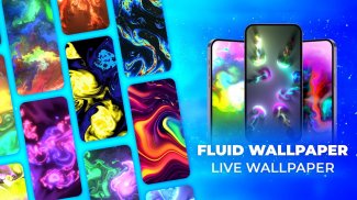 Live Wallpaper: Magic Fluid screenshot 1